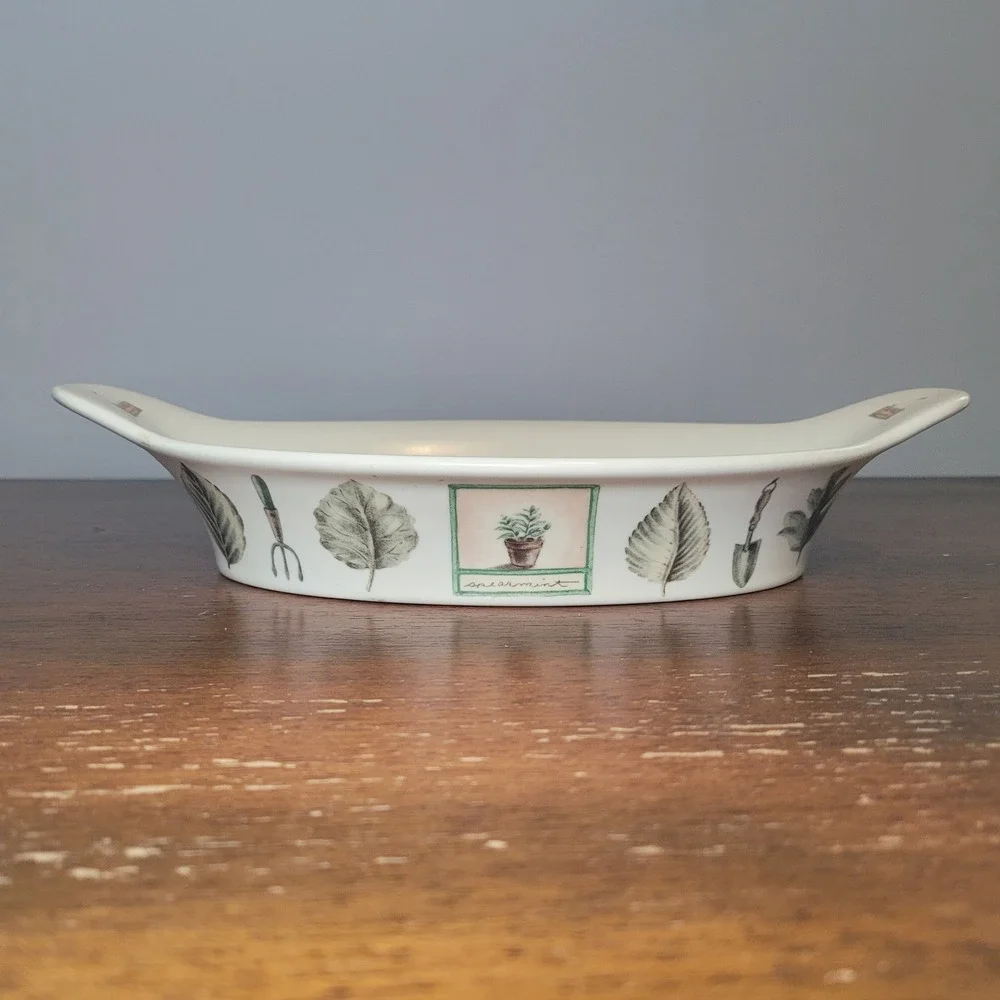 Pfaltzgraff Naturewood 11 Inch Au Gratin Dish Garden Baking Pan‎